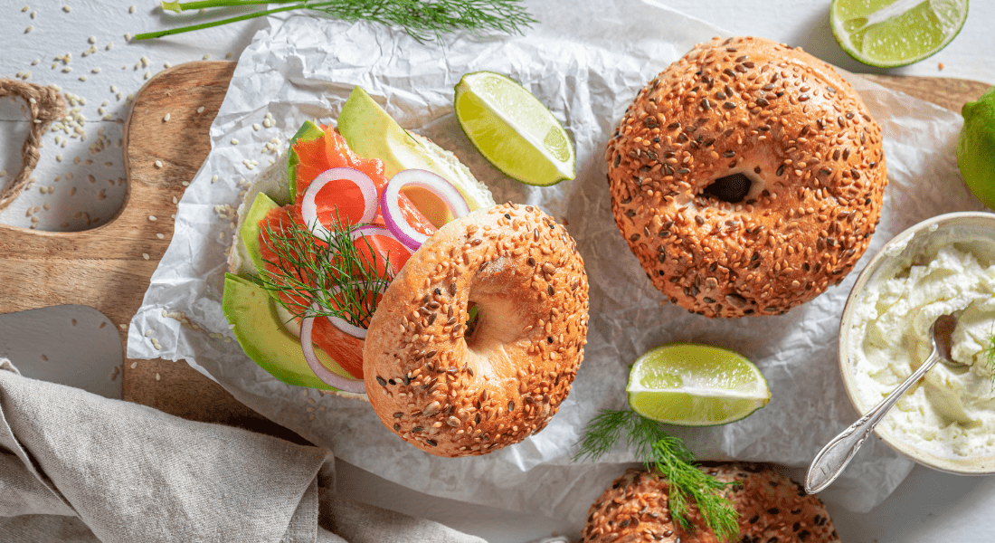 Bagel au sésame