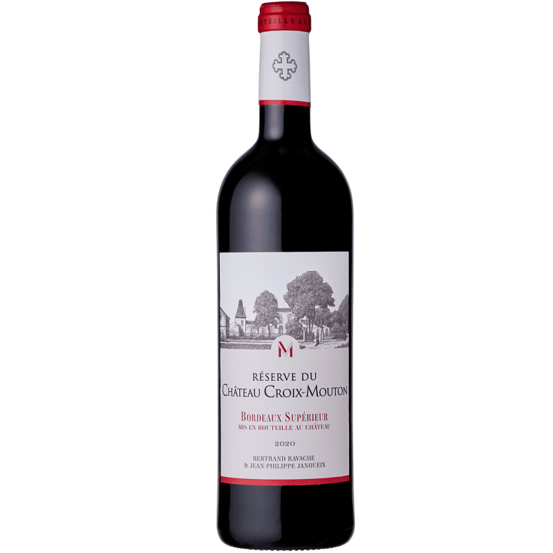 Vin Rouge A.O.P Bordeaux Supérieur Réserve du Château Croix-Mouton, 2020