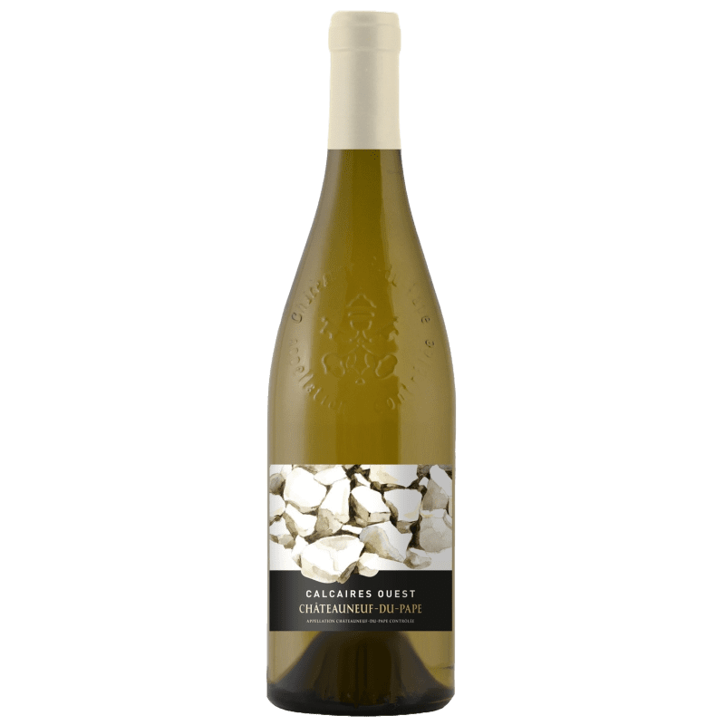 Calcaires Ouest, 2022, A.O.P Châteauneuf-du-Pape, Vin Blanc
