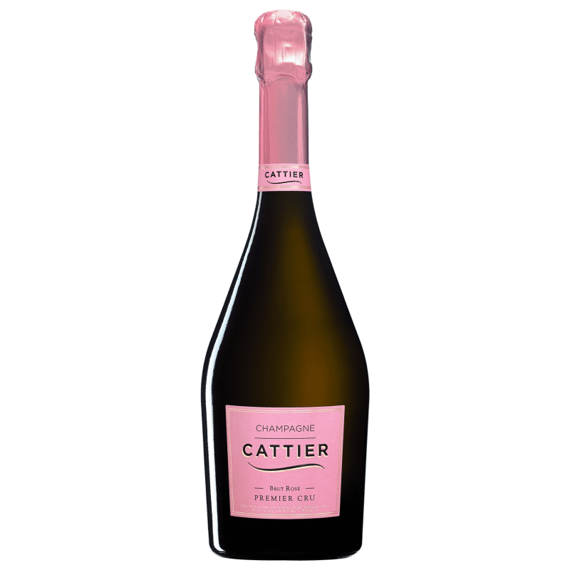 Champagne Cattier Premier Cru, Non Mill, A.O.P Champagne Brut Premier Cru Rosé