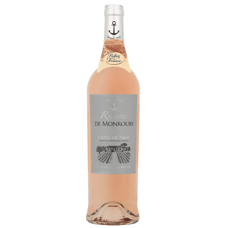 Vin Rosé I.G.P Côtes De Thau Réserve De Monrouby Reflets De France, 2022