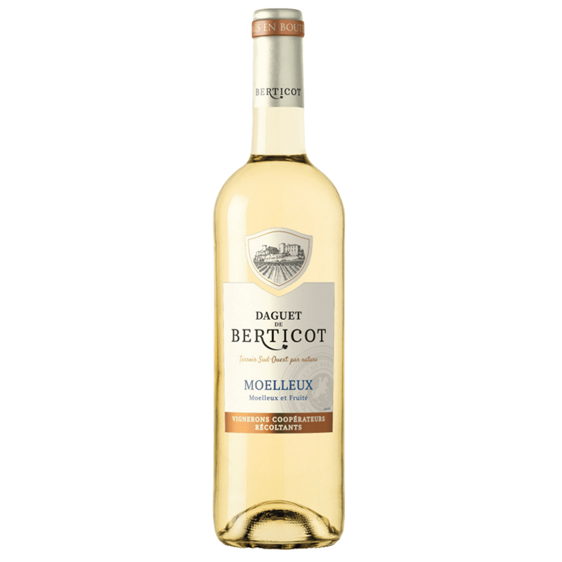 Daguet de Berticot, 2023, I.G.P. Atlantique, Vin Blanc Moelleux