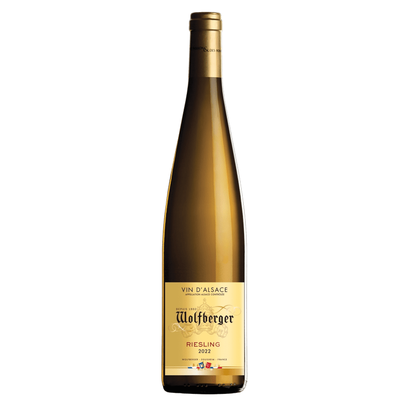 Wolfberger, 2022, A.O.P Alsace Riesling Sec, Vin Blanc