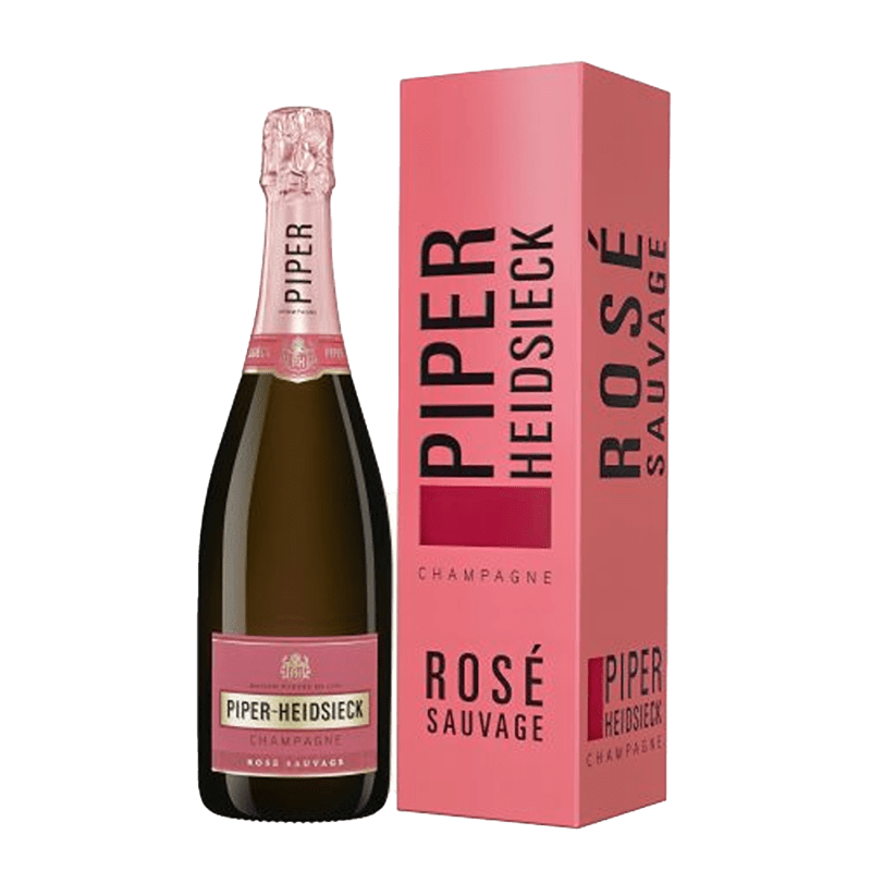 Piper-Heidsieck Rosé Sauvage, Non Mill, A.O.P Champagne Brut Rosé