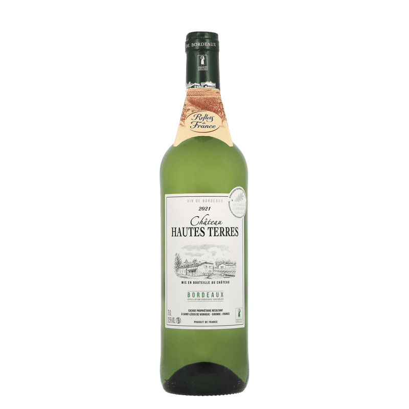 Vin Blanc A.O.P Bordeaux Château Hautes Terres "Reflets de France", 2021