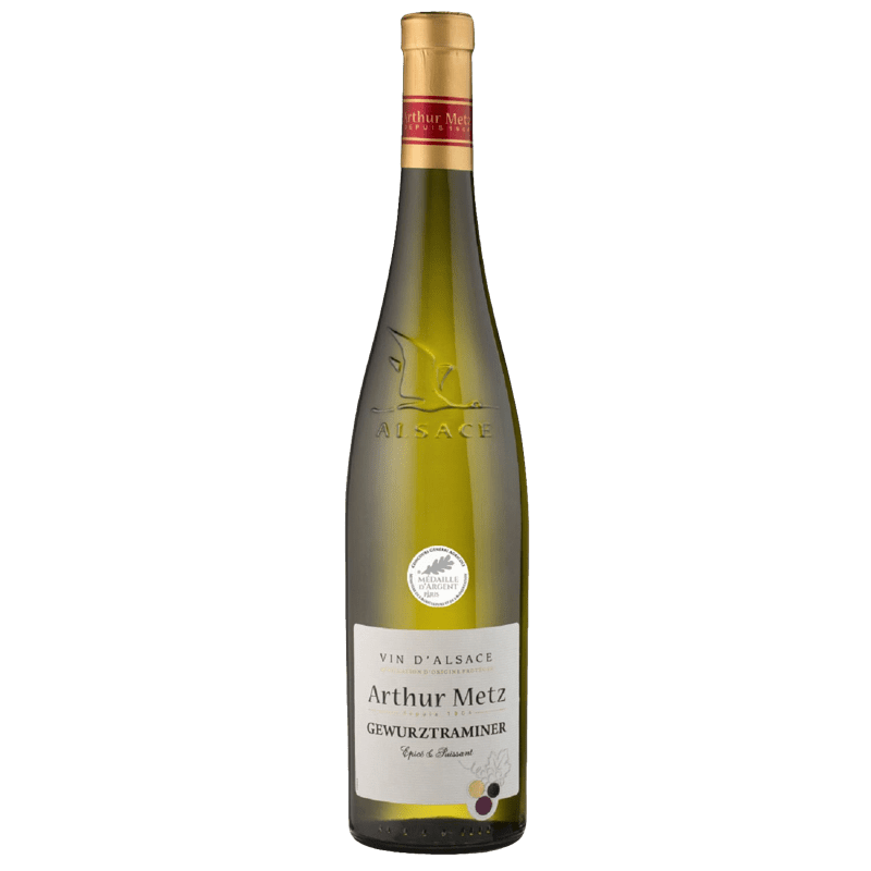 Vin Blanc A.O.P Alsace Gewurztraminer Arthur Metz, 2021