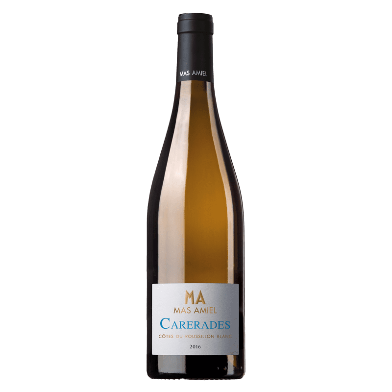 Vin Blanc A.O.P Côtes-Du-Roussillon Mas Amiel "Carerades", 2016