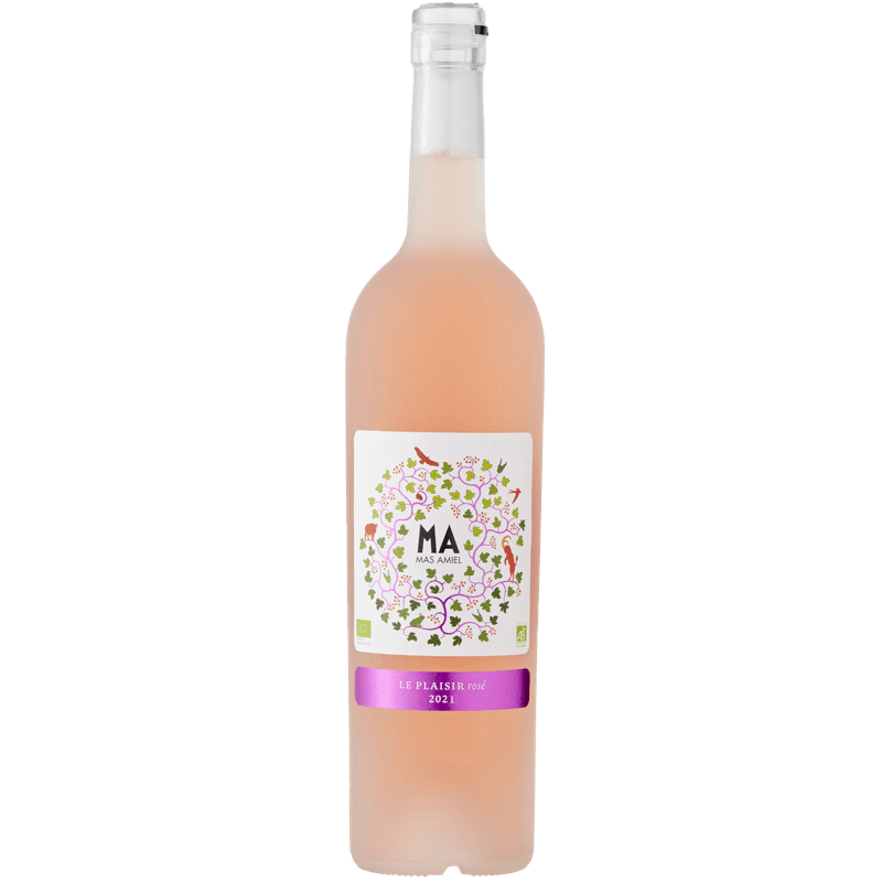 Vin Rosé A.O.P Côtes-Du-Roussillon Mas Amiel "Le Plaisir rosé", 2021