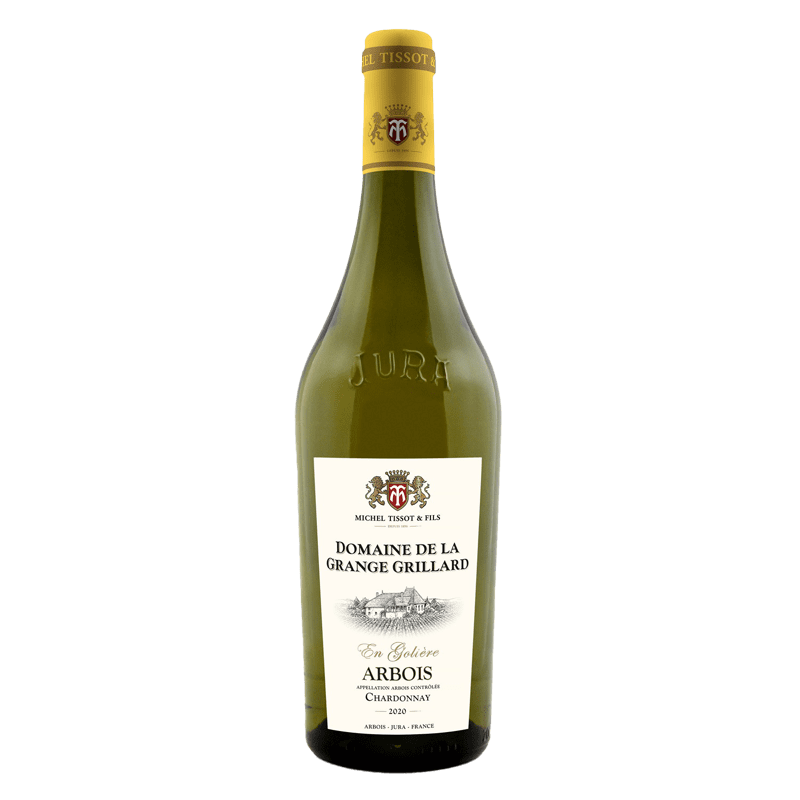 Vin Blanc A.O.P Arbois Chardonnay "En Golière" Domaine De La Grange Grillard Michel Tissot & Fils, 2020