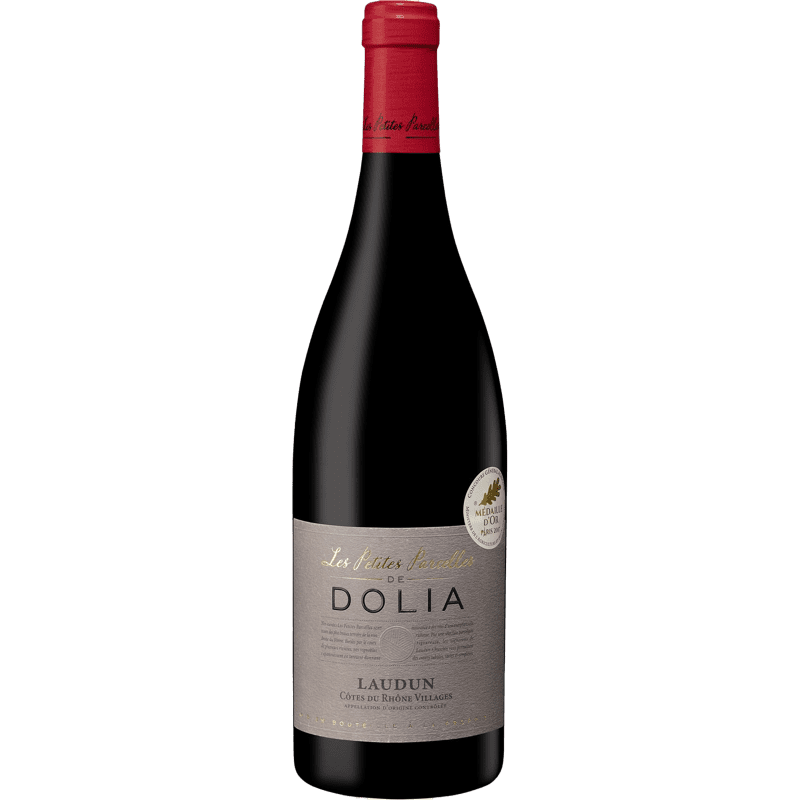 Vin Rouge A.O.P Côtes-Du-Rhône-Villages Les Petites Parcelles De Dolia, 2019