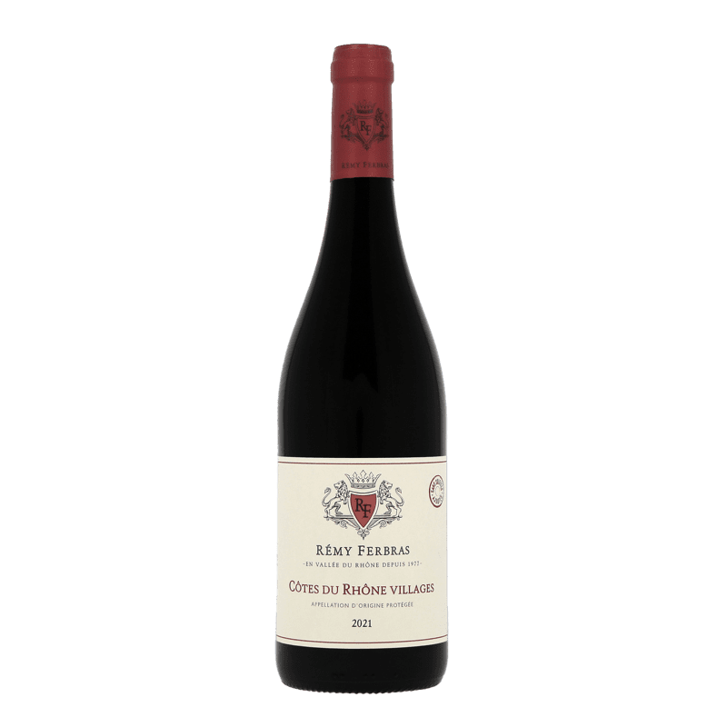 Vin Rouge A.O.P Côtes-Du-Rhône-Villages Rémy Ferbras, 2021