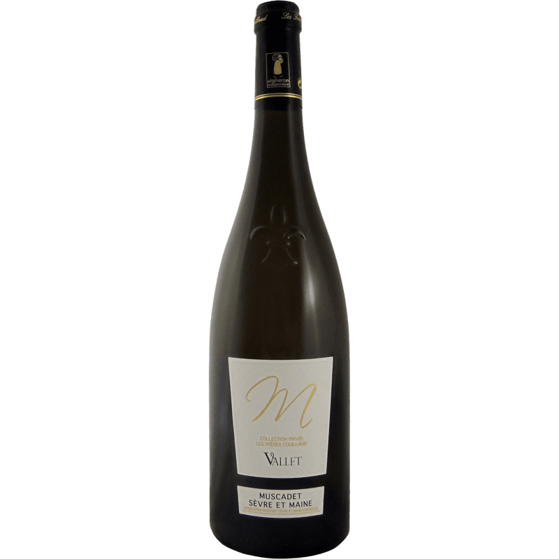 Vin Blanc A.O.P Muscadet-Sèvre-Et-Maine Cru Communal Vallet "M" Collection Privée Le Frères Couillaud, 2017