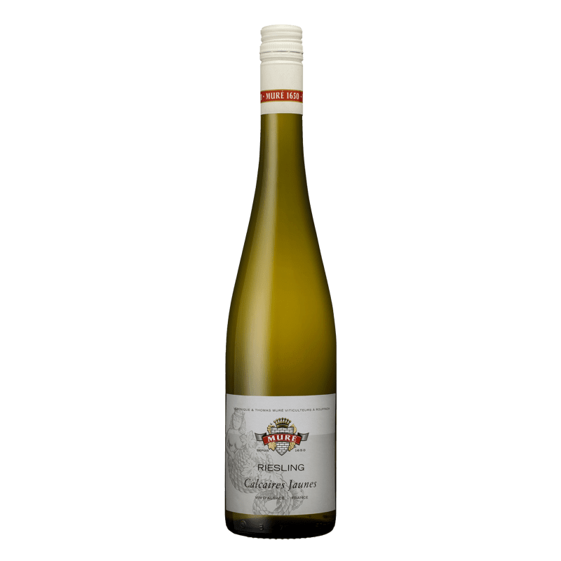 Vin Blanc A.O.P Alsace Riesling Domaine Muré Calcaires Jaunes , 2019
