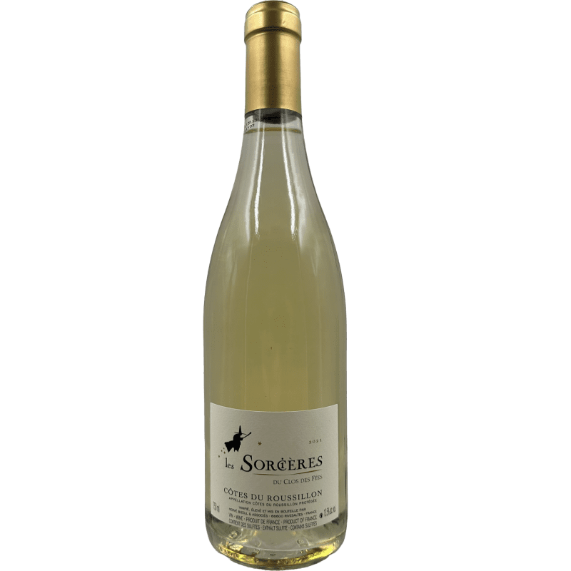 Les Sorcières du Clos des Fées, 2021, A.O.P Côtes du Rousillon, Vin Blanc