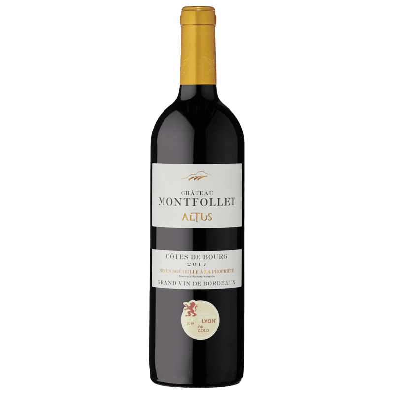 Vin Rouge A.O.P Côtes-De-Bourg Château Montfollet "Altus", 2017