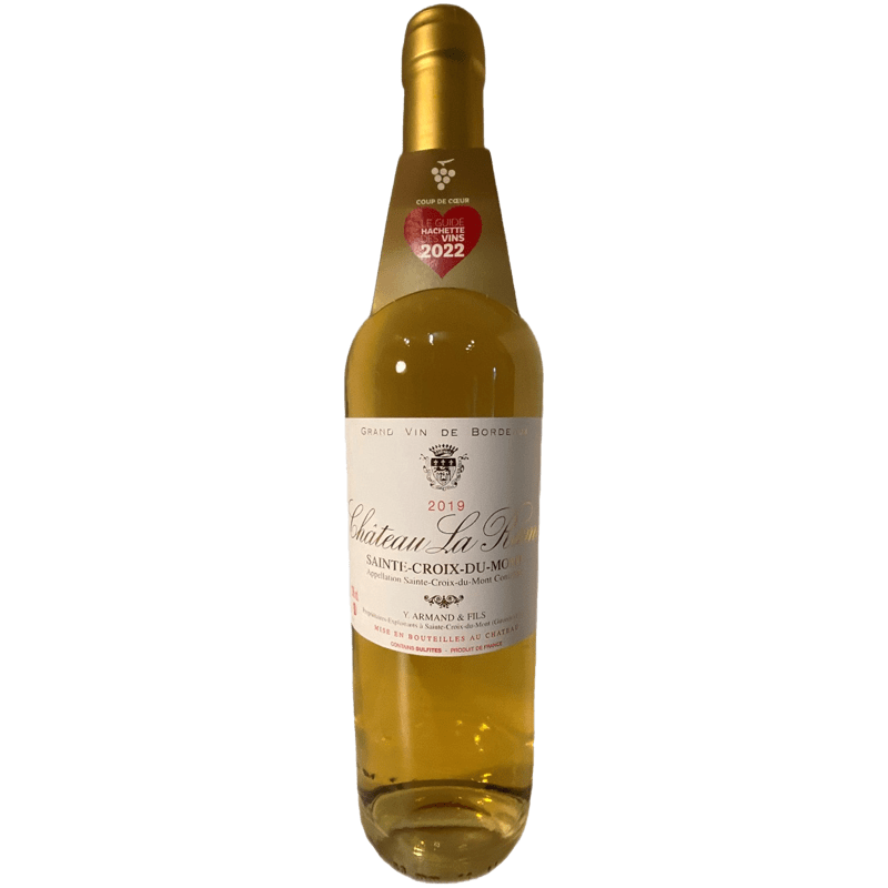 Château La Rame, 2019, A.O.P Sainte-Croix-Du-Mont, Vin Blanc Moelleux