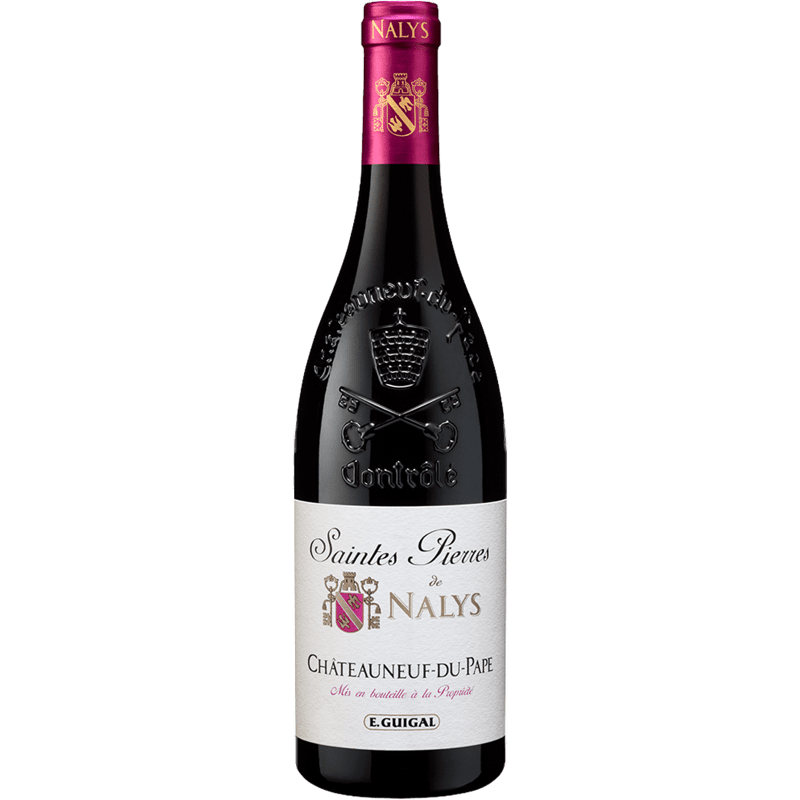 Vin Rouge A.O.P Châteauneuf-Du-Pape E.Guigal "Saintes Pierres de Nalys", 2016
