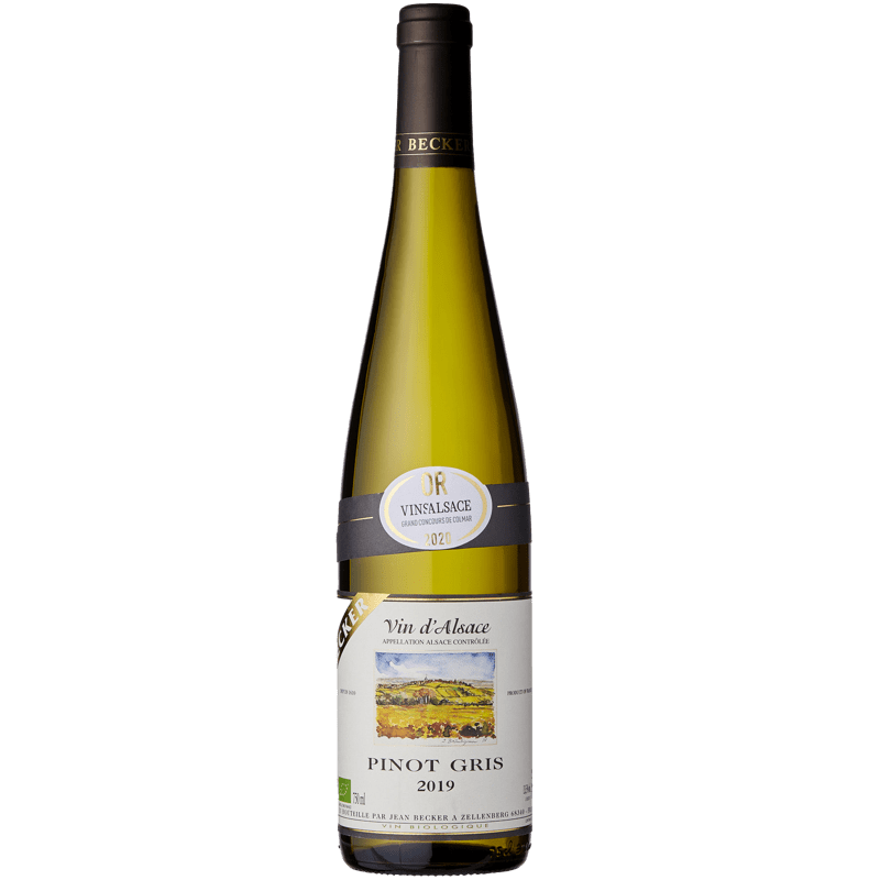Vin Blanc A.O.P Alsace Pinot Gris Jean Becker, 2019