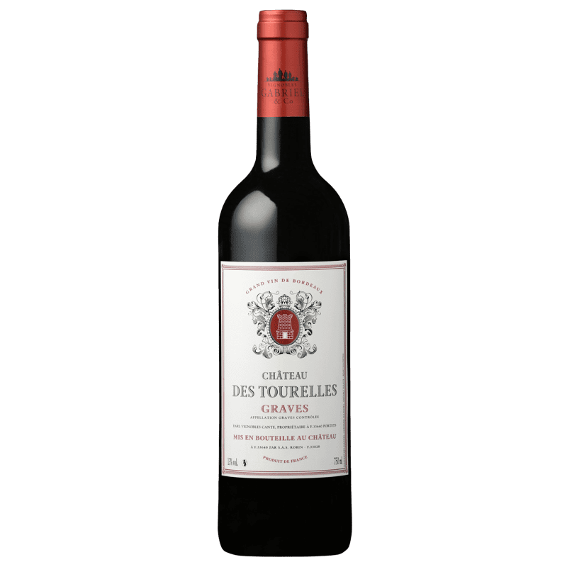 Vin Rouge A.O.P Graves Château Des Tourelles, 2020
