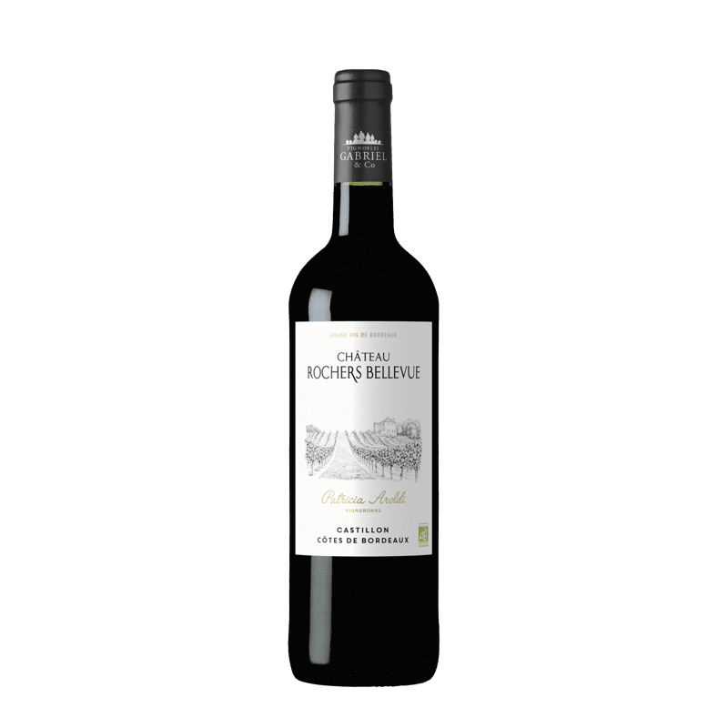 Château Rochers Bellevue, 2019, A.O.P Castillon-Côtes-De-Bordeaux, Vin Rouge