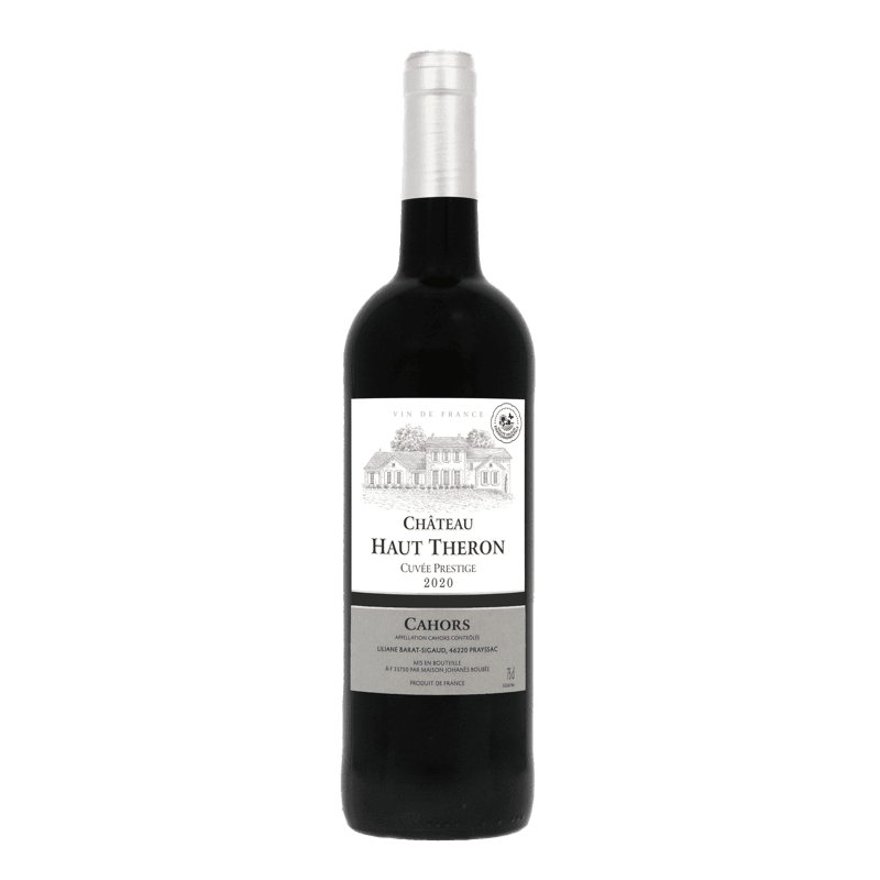 Vin Rouge A.O.P Cahors Château Haut Theron "Cuvée Prestige", 2020