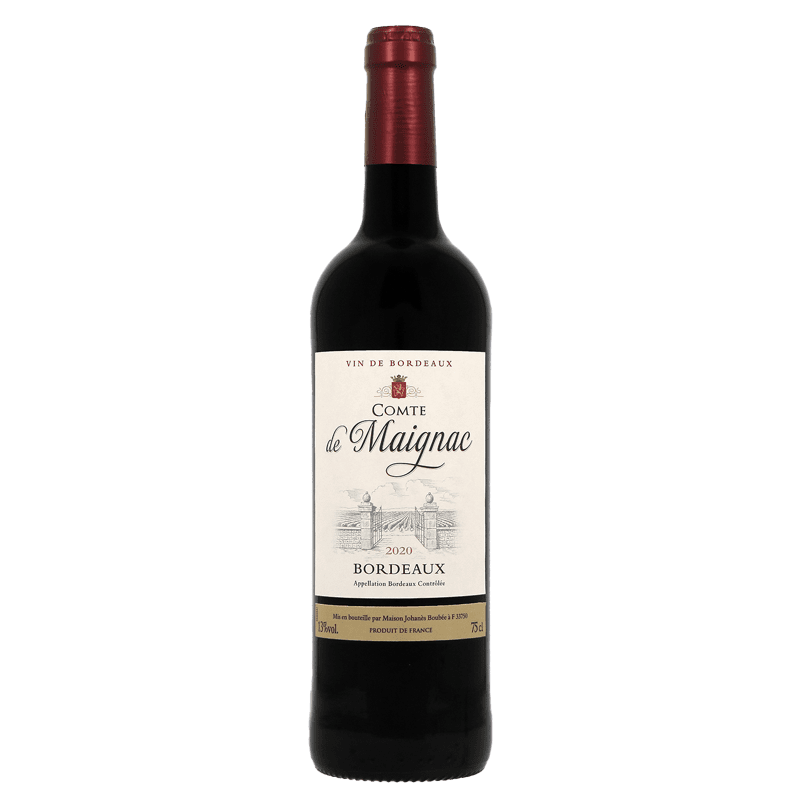 Vin Rouge A.O.P Bordeaux Comte de Maignac, 2020