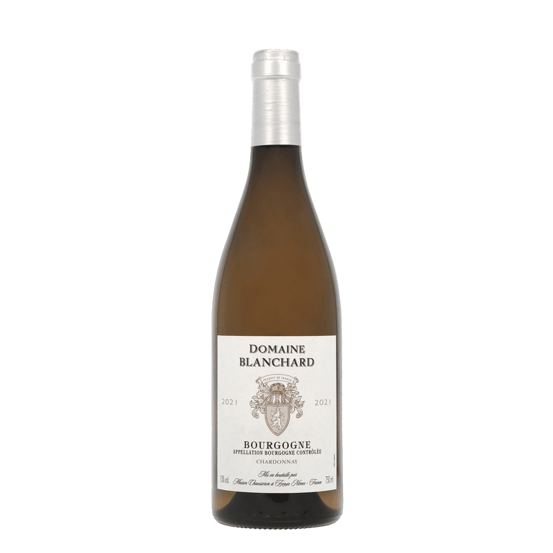 Domaine Blanchard, 2021, A.O.P Bourgogne Chardonnay, Vin Blanc