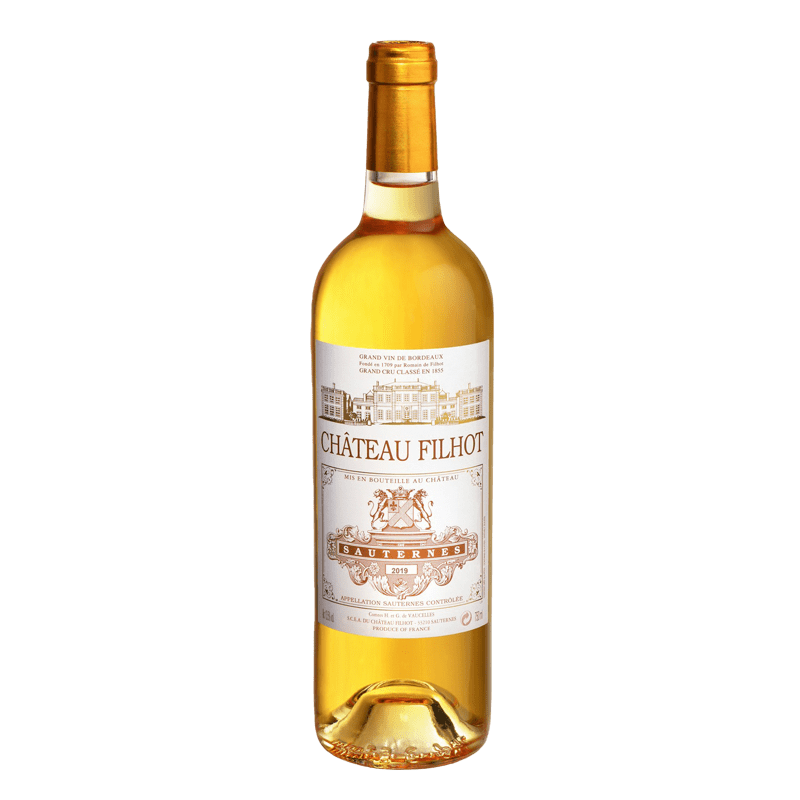 Château Filhot, 2019,  A.O.P Sauternes, Vin Blanc Moelleux