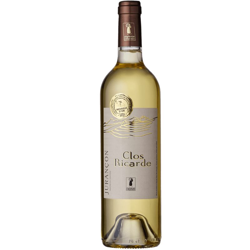 Vin Blanc Moelleux A.O.P Jurançon Clos Ricarde, 2019