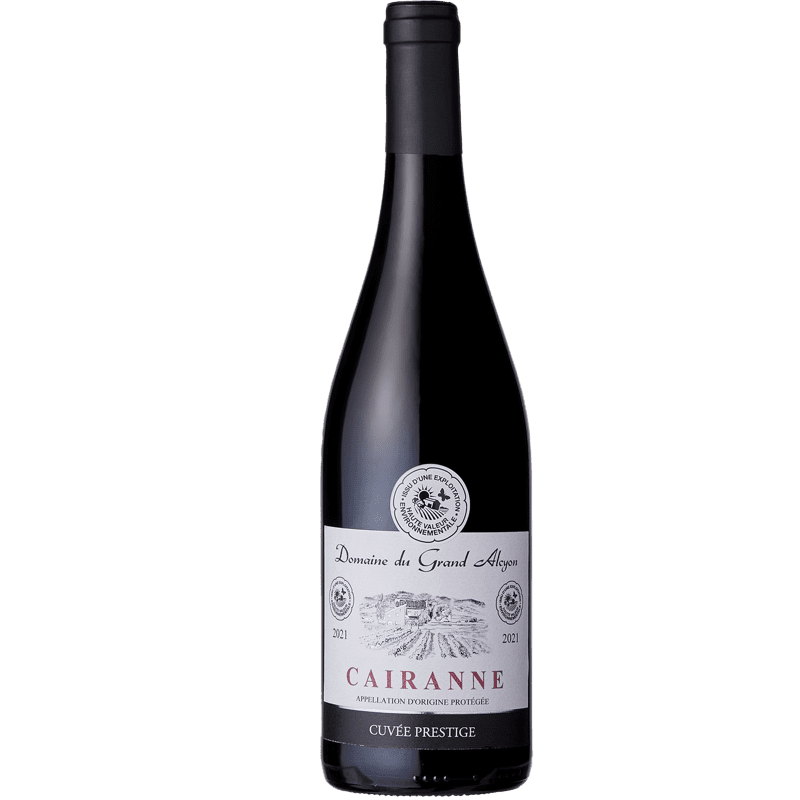 Vin Rouge A.O.P Cairanne Domaine de l'Alcyon "Cuvée Prestige", 2021