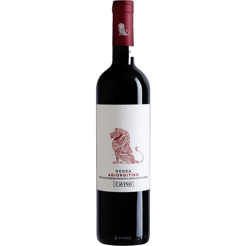 Vin Rouge Grèce Nemea Cavino "Agiorgitiko", 2019