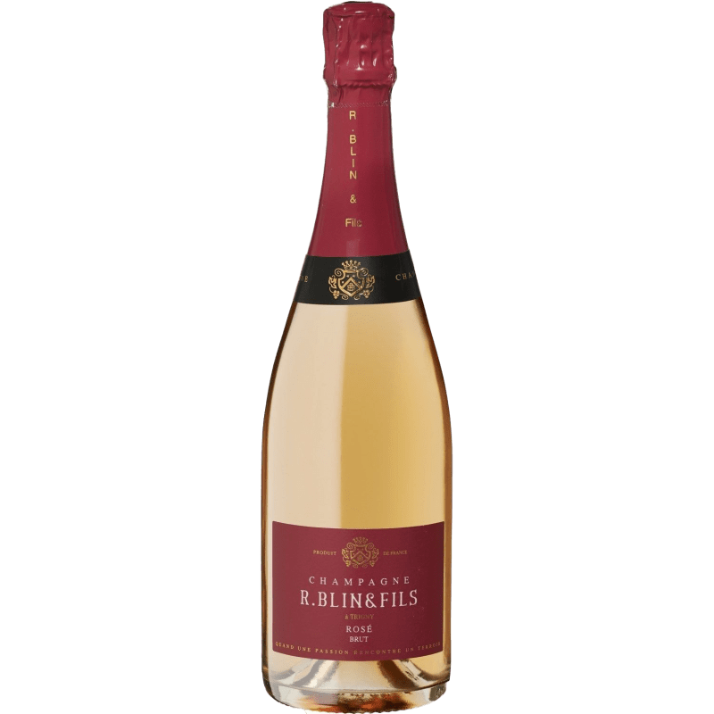 R.Blin & Fils Recoltant, Non Mill, A.O.P Champagne Brut Rosé
