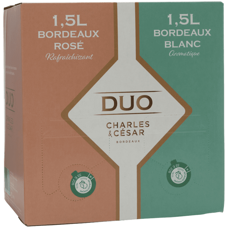 Duo Blanc & Rosé, Non Mill, A.O.P Bordeaux, Vin Rosé / Blanc