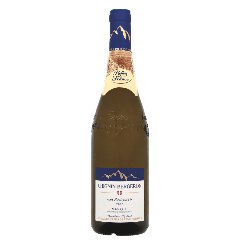 Domaine les Fils de René Quenard "Les Rocheuses" "Reflets de France", 2021, A.O.P Savoie Chignin-Bergeron, Vin Blanc