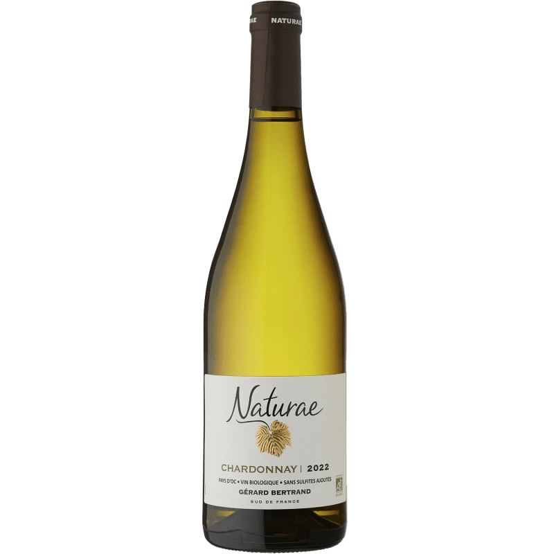 Naturae Chardonnay "Sans Sulfites Ajoutés", 2022, I.G.P. Pays D'Oc, Vin Blanc