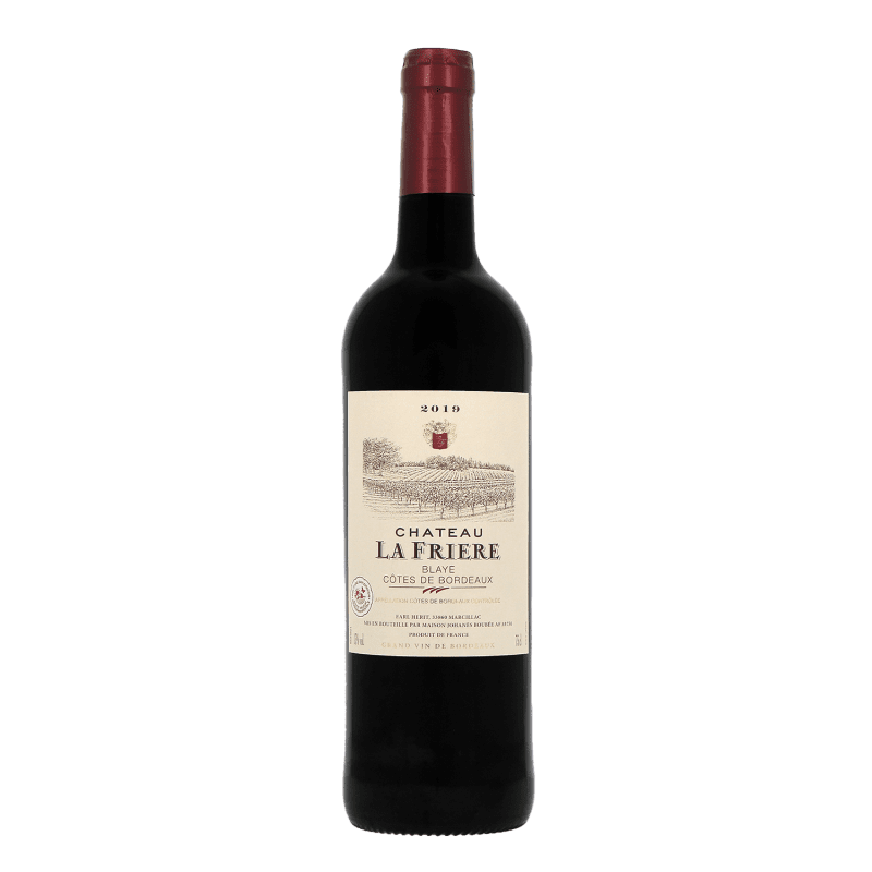 Château La Frière, 2019, A.O.P Blaye Côtes de Bordeaux, Vin Rouge