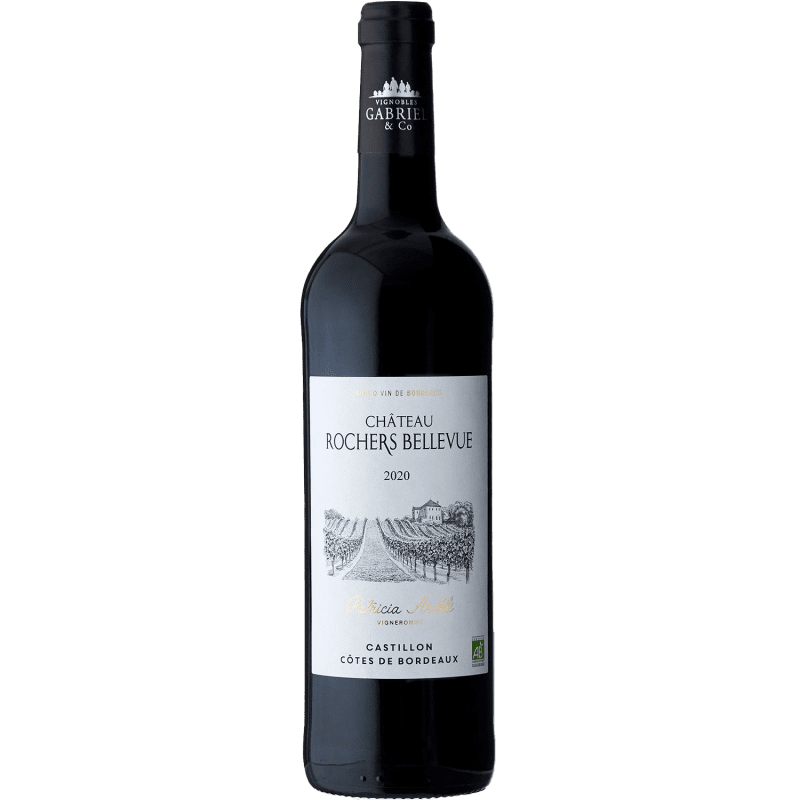 Château Rochers Bellevue, 2020, A.O.P Castillon Côtes de Bordeaux, Vin Rouge
