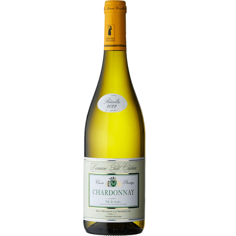 Domaine Petit Château "Cuvée prestige" Chardonnay, 2022, I.G.P Val-De-Loire, Vin Blanc