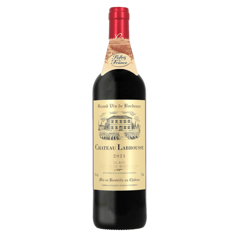 Château Labrousse "Reflets de France", 2021, A.O.P Blaye Côtes de Bordeaux, Vin Rouge