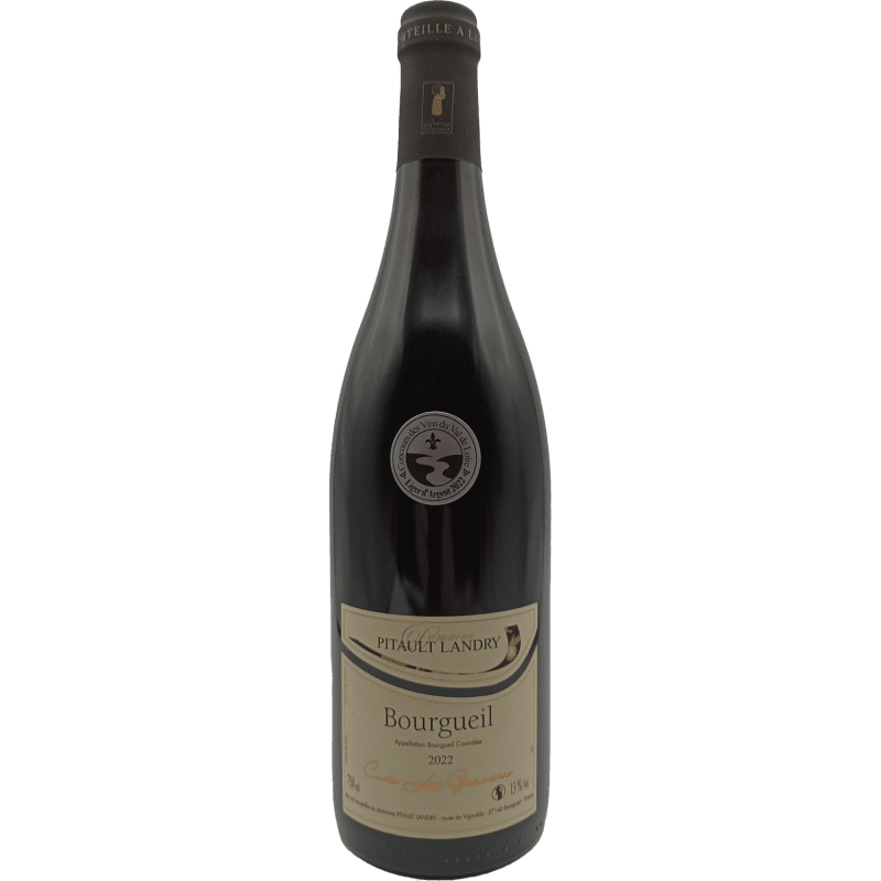 Domaine Pitault Landry "Cuvée Les Gravières", 2022, A.O.P Bourgueil, Vin Rouge