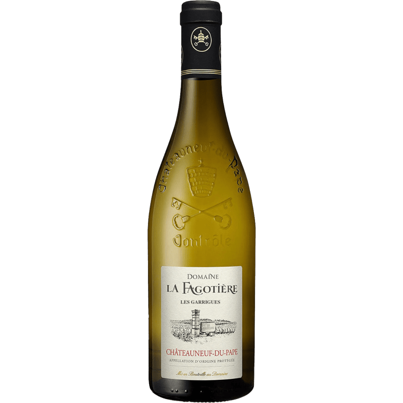 Domaine de la Fagotiere "Cuvée Les Garrigues", 2022, A.O.P Châteauneuf-Du-Pape, Vin Blanc