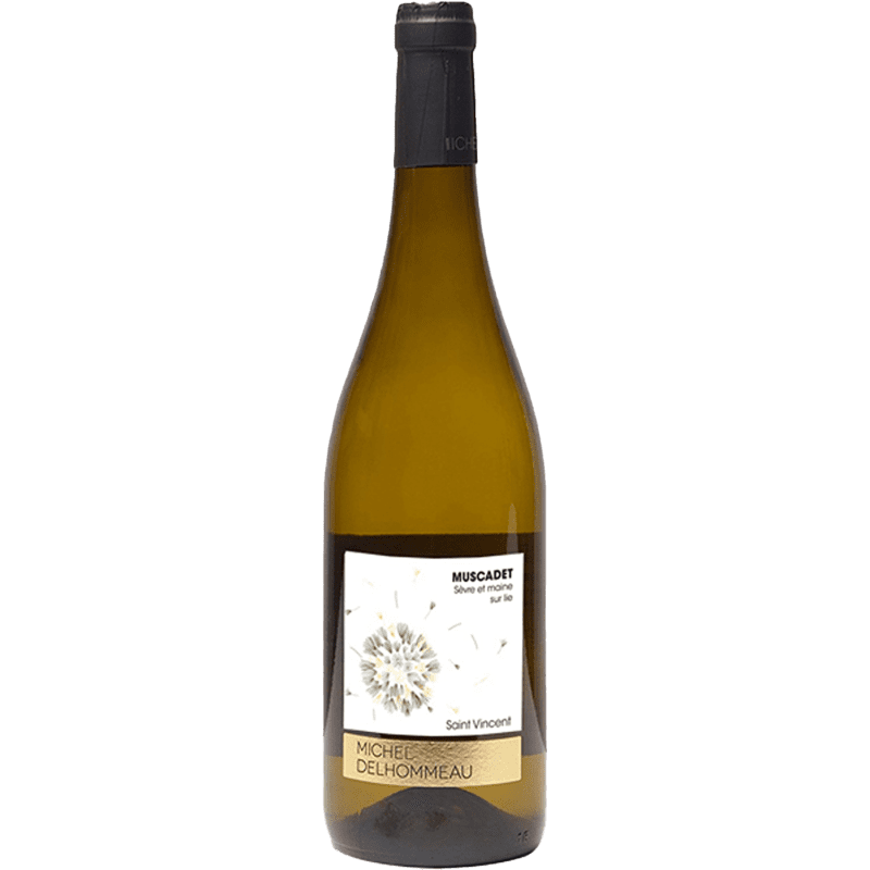 Michel Delhommeau "Cuvée Saint-Vincent", 2021, A.O.P Muscadet-Sèvre-Et-Maine Sur Lie, Vin Blanc