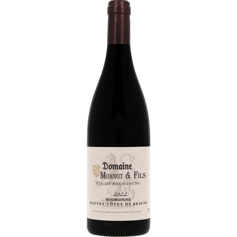 Domaine Monnot & Fils, 2022, A.O.P Bourgogne Hautes-Côtes-De-Beaune, Vin Rouge