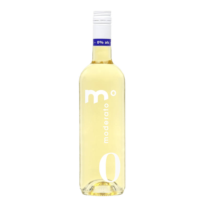 Moderato, 2022, Boisson Sans Alcool à Base De Vin Désalcoolisé (0,0%) Blanc