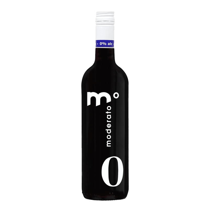 Moderato, 2022, Vin Sans Alcool  (0,0%) Rouge