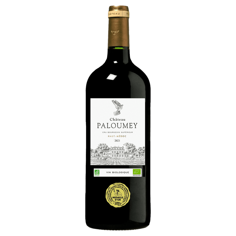 Magnum Château Paloumey, 2021, A.O.P Haut-Médoc, Vin Rouge