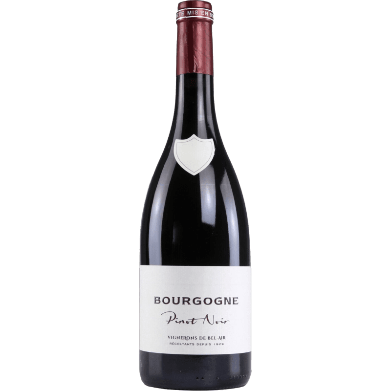 Vignerons de Bel Air, 2022, A.O.P Bourgogne Pinot Noir, Vin Rouge