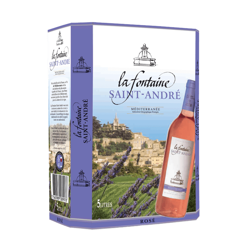 Fontaine La Fontaine Saint André, Non Mill, I.G.P Méditerranée, Vin