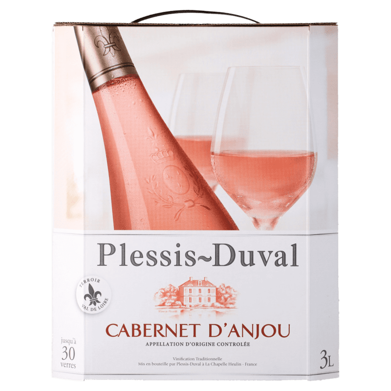 Plessis Duval, Non Mill, A.O.P Cabernet-D'Anjou, Vin Rosé