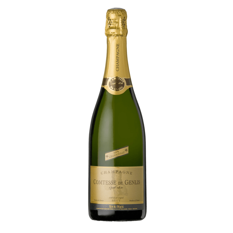 Comtesse de Genlis 100% Chardonnay, Non Mill, A.O.P Champagne Brut